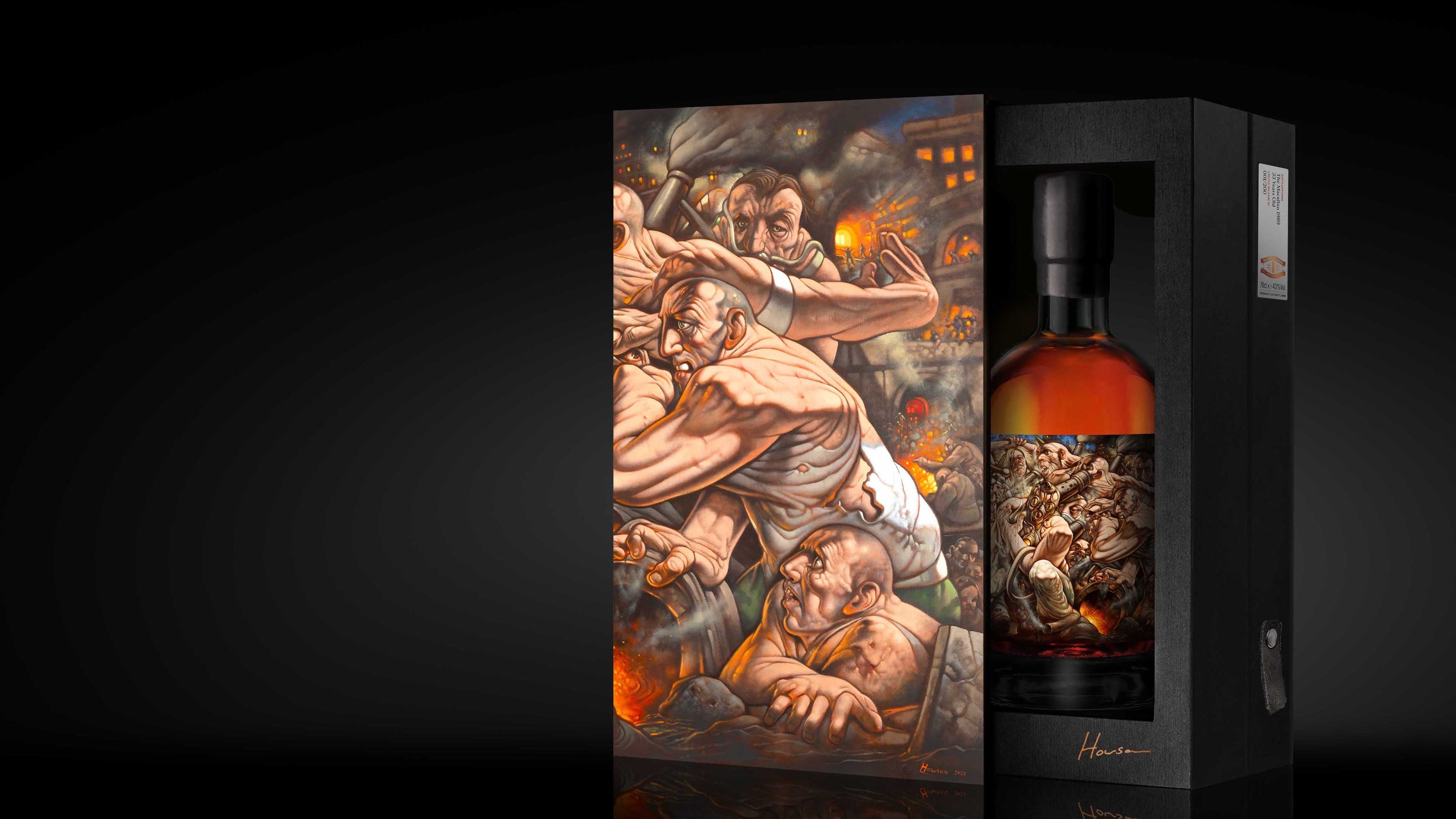 Macallan 1989 World is on fire series 